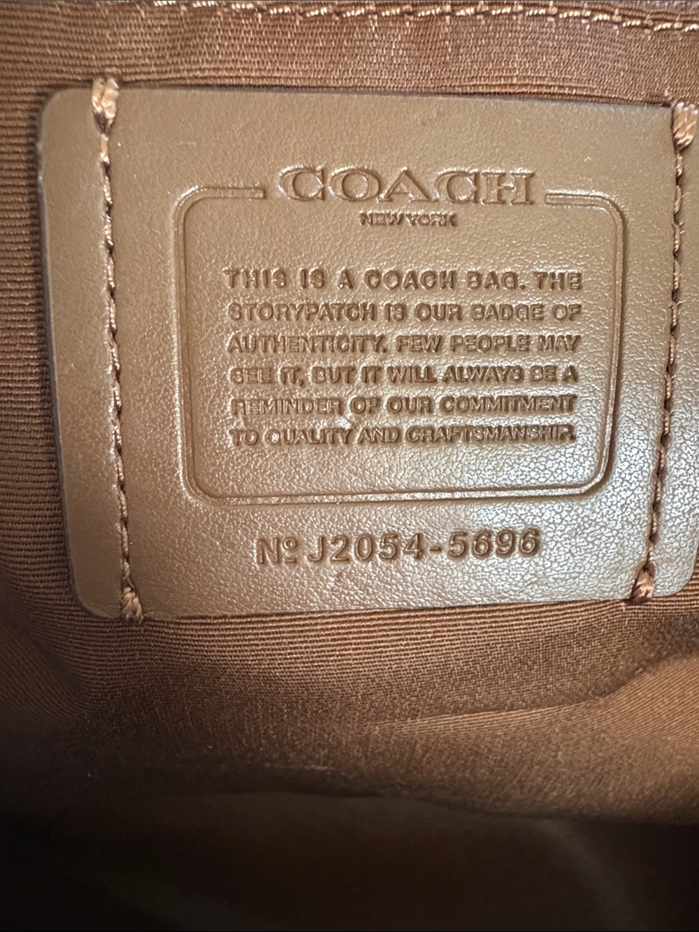 Coach Large City Tote - Picture 10 of 11